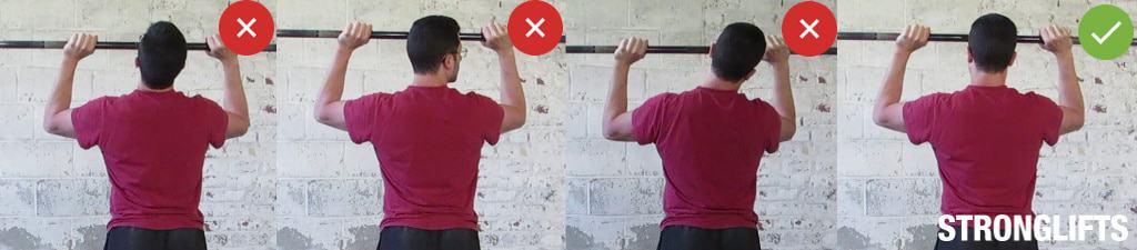 Overhead Press Head Position