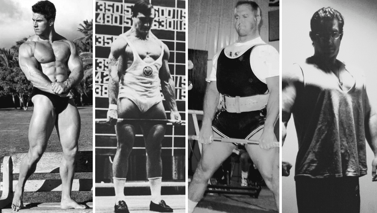 Reg Park, Bill Starr, John Christy, Brooks Kubik Reg Park, Bill Starr, John Christy, Brooks Kubik