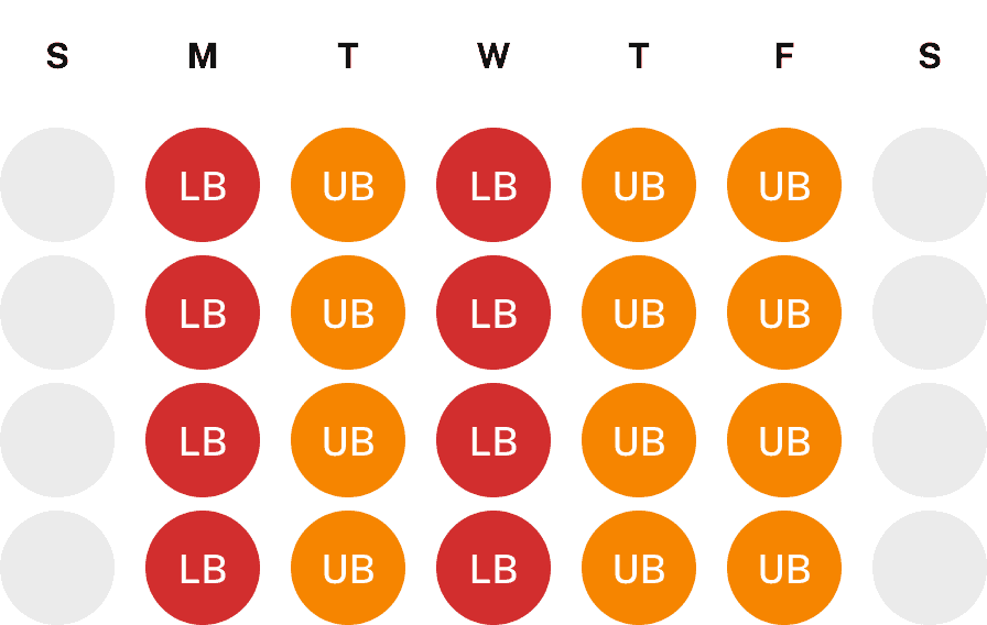 Stronglifts 5x5 Ultra Max 5 days in a row schedule Stronglifts 5x5 Ultra Max 5 days in a row schedule